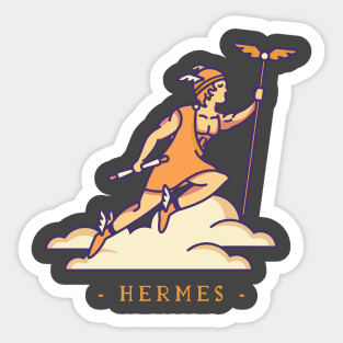 Hermes Gold Sigil Sticker